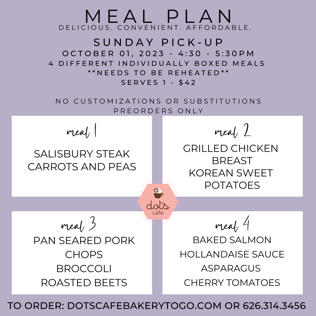 october 01 | Dots Cafe & Bakery